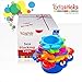 Stacking Cups Set for Babies and Toddlers - 8 sea Animals to Play in Sand & Water - Bath Toys - Educational Multicolored Beach Toy for Boys and Girls 100% Safe - BPA Free