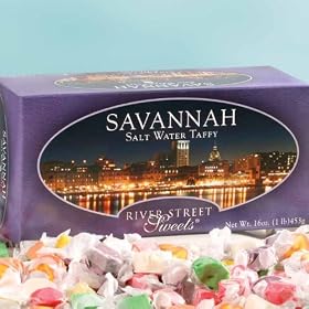 Savannah Salt Water Taffy Box, 1lb