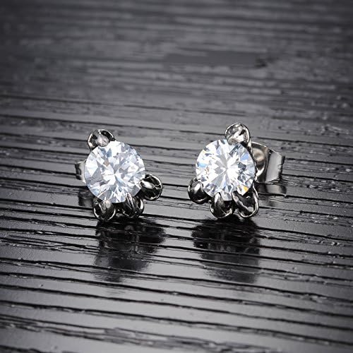 Aegean Jewelry Titanium Lady's Charming Stud Earring with a Gift Box and a FREE Small Gift