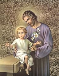 Saint Joseph Poster, 13" x 17" - MADE IN ITALY