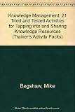 Knowledge management : 21 tried and tested activites for tapping into and sharing knowledge resources