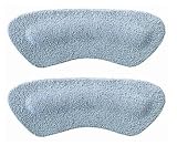 Pedag Stop Padded Leather Heel Grips, Gray, One Size Fits All