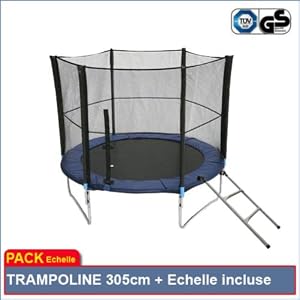 Alice's Garden - PACK Trampoline 305 + ECHELLE INCLUSE !