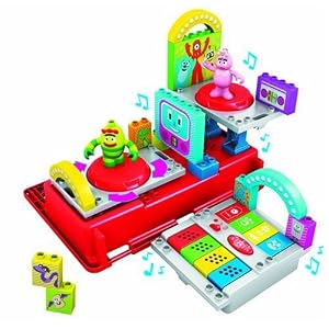Yo Gabba Gabba Large Playset Asst - DJ Lance Boombox by Mega Bloks