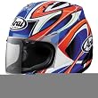 Arai Jonathon Rea Corsair V On-Road Motorcycle Helmet w/ Free B&F Heart Sticker Bundle