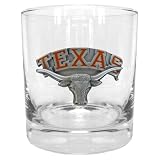Texas University Longhorns Rocks Glass - NCAA College Athletics - Fan Shop Sports Team Merchandise