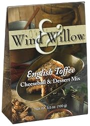 Wind & Willow English Toffee Cheeseball, 3.5-Ounce Boxes (Pack of 6)