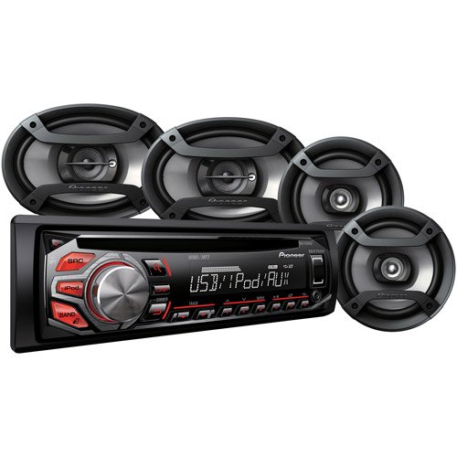 Tips Cheap Price Pioneer Complete Car Audio Package, DXTX2669UI, 200W