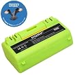 HQRP 3500mAh Extended Battery for iROBOT Scooba 330 / 350 / 380 Series Replacement plus HQRP Coaster