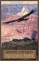 Northwest Art Mall 11" x 17" Poster Grand Canyon Condor by Paul A. Lanquist