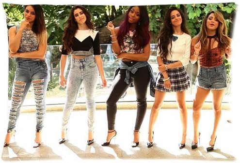 Fifth Harmony Pattern Custom Pillow Case Cushion Cover 20 x 30 Inch (Twin sides)
