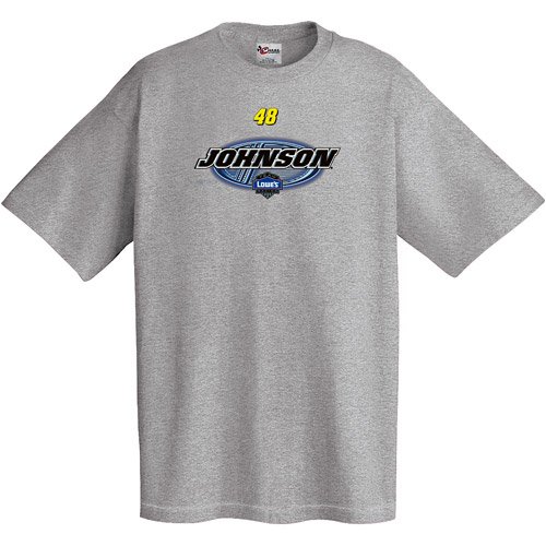 Buy Chase Authentics Jimmie Johnson Streaking Silver Tee Youth (8-20) by Chase Authentics