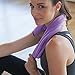 YogaRat Hand Purple-Black 100% Microfiber Yoga Towels (15