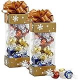 Lindor Lindt Assorted Chocolate Pinnacle Gift Box, 2 Count