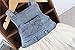 Kids Baby Girls Clothes One-piece Dress Summers Denim Tulle Overalls 110