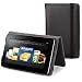 Marware Eco-Vue Genuine Leather Case Cover for Kindle Fire, Black (does not fit Kindle Fire HD)