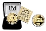 Super Bowl XLII24KT Gold Flip coin
