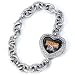 MLB Women's Pittsburgh Pirates Crystal Accented Heart Watch #MH-PIT