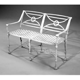 Steel Worx Leon Patio Bench 42.5