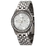 XOXO Womens XO5209 Silver Dial Gun Metal Brace