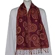 Mens Muffler Winter Fashion Neck Scarf Wool Gift for Grandparents 12 x 60 inches (wsmf079)