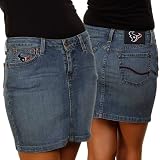 NFL Houston Texans Ladies Premium Blitz Jean Skirt (10)