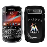 Miami Marlins - Stitch design on BlackBerry&Acirc;&reg; Bold 9900 9930 Hard Case