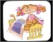 Decorated Mouse Pad with human, body, individuals, individual, rocking, persons, cat, cradle, humans, girl, people, pet, person