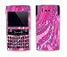 Warp Pink Design Decal Protective Skin Sticker for Samsung Blackjack 2