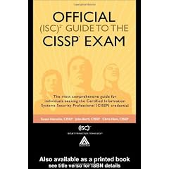Official (ISC)2 Guide to the CISSP Exam