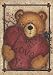 Valentine Cuddly Teddy Bear Love Ya Garden Flag