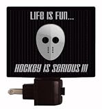 Sports Night Light - Hockey is Serious