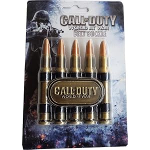 Call of Duty: World At War Bullet Belt Buckle