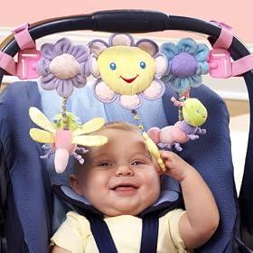 Bright Starts Petal Pusher Carrier Toy Bar Bright Starts Petal Pusher Carrier Toy Bar