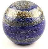 Crystal Allies Gallery: Natural Lapis Lazuli Sphere w/ Authentic Crystal Allies Stone Card