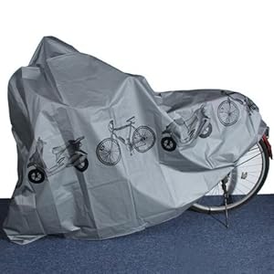 Fantistac！Bicycle Bike Rain Dust Snow Waterproof Cover - Grey/Easy to Fold and Unfold, Waterproof and Durable Material--suitable for Indoor and Outdoor Use