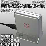 ＵＳＢ　短波／ＡＭ／ＦＭチューナー AM/FMアンテナ内蔵URA-0901【日本語説明書付】 Ize