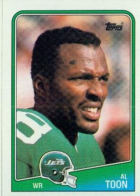 1988 Topps #305 Al Toon - New York Jets (Football Cards)