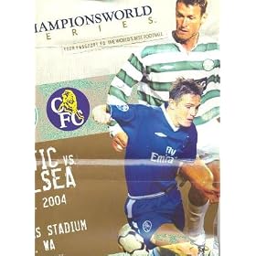 Celtic v Chelsea poster 24/07/2004 by COLLECTSOCCER.COM