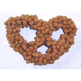 Scott's Cakes Milk Chocolate Covered Pretzels with Peanut Butter Chips in a 1/2 lb. Decorative Box