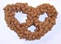 Scott's Cakes Milk Chocolate Covered Pretzels with Peanut Butter Chips in a 1/2 lb. White Gourmet Box