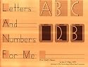 Letters and Numbers for Me-Contracted Edition