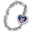 Cleveland Indians Gametime Heart Bracelet/Watch