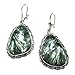 Genuine Seraphinite and Sterling Silver Charming title=