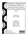 What Every Illinois-Based Professional Office Or Small Business Should Know About Employment Laws