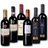 Wein-Sparpack Italien rot unter 5 EUR - 6 Fl.