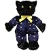 HALLOWEEN PLUSH CRAZY CAT 9.5 IN