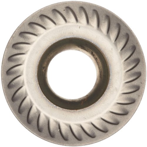 Sandvik Coromant Uncoated Carbide Milling Insert, H10F Grade, Round Shape, WM Chip Breaker, 16 Insert Size, 0.250