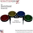 Abstract 01 Colors Skin by WraptorSkinz fits Rock Band Drum Set for Nintendo Wii, XBOX 360, PS2 & PS3 (DRUMS NOT INCLUDED)