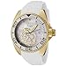 Invicta Women's 0488 Angel Collection Cubic Zirconia Accented Polyurethane Watch,Invicta,0488,INVICTA-0488